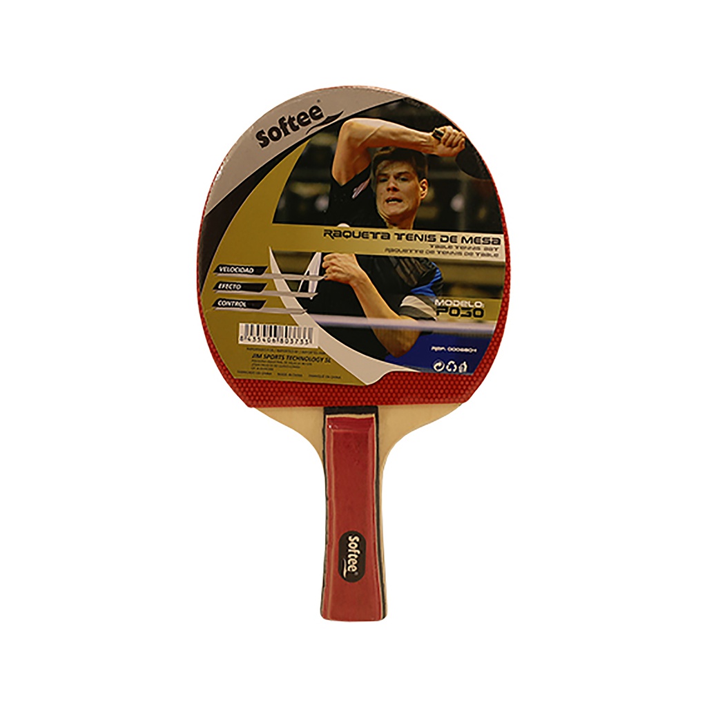 RAQUETA TENIS DE MESA SOFTEE 'P030'