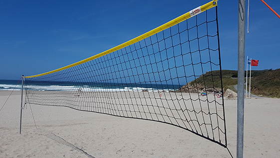 RED VOLEY-PLAYA 3 MM LINEA PREMIUM CON CINTA AMARILLA