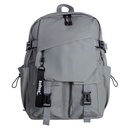 MOCHILA LINEAL GRIS
