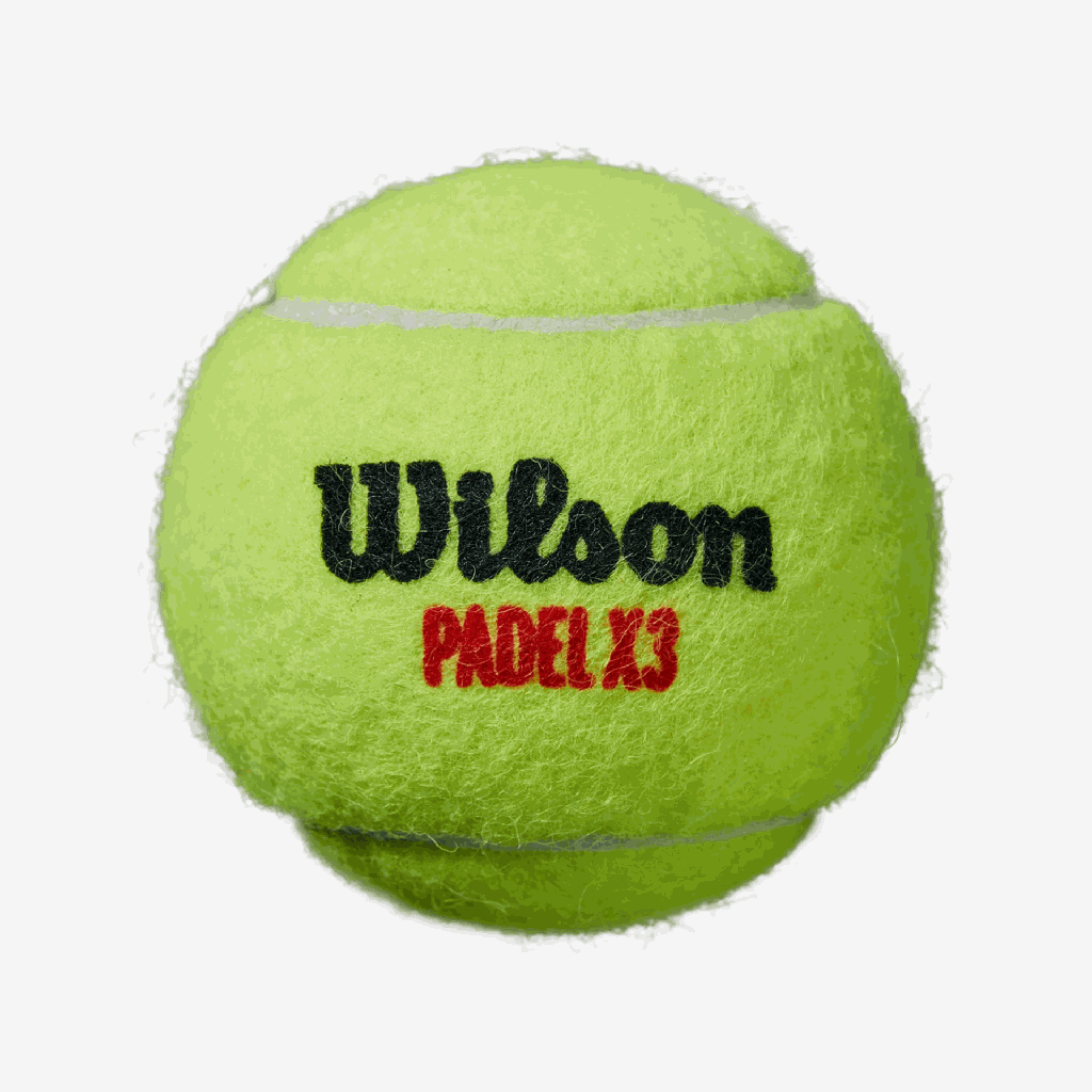 BOTE 3 PELOTAS PÁDEL WILSON X3 BALL CAN