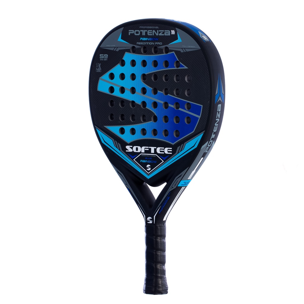 PALA PADEL SOFTEE POTENZA RAINBOW BLUE