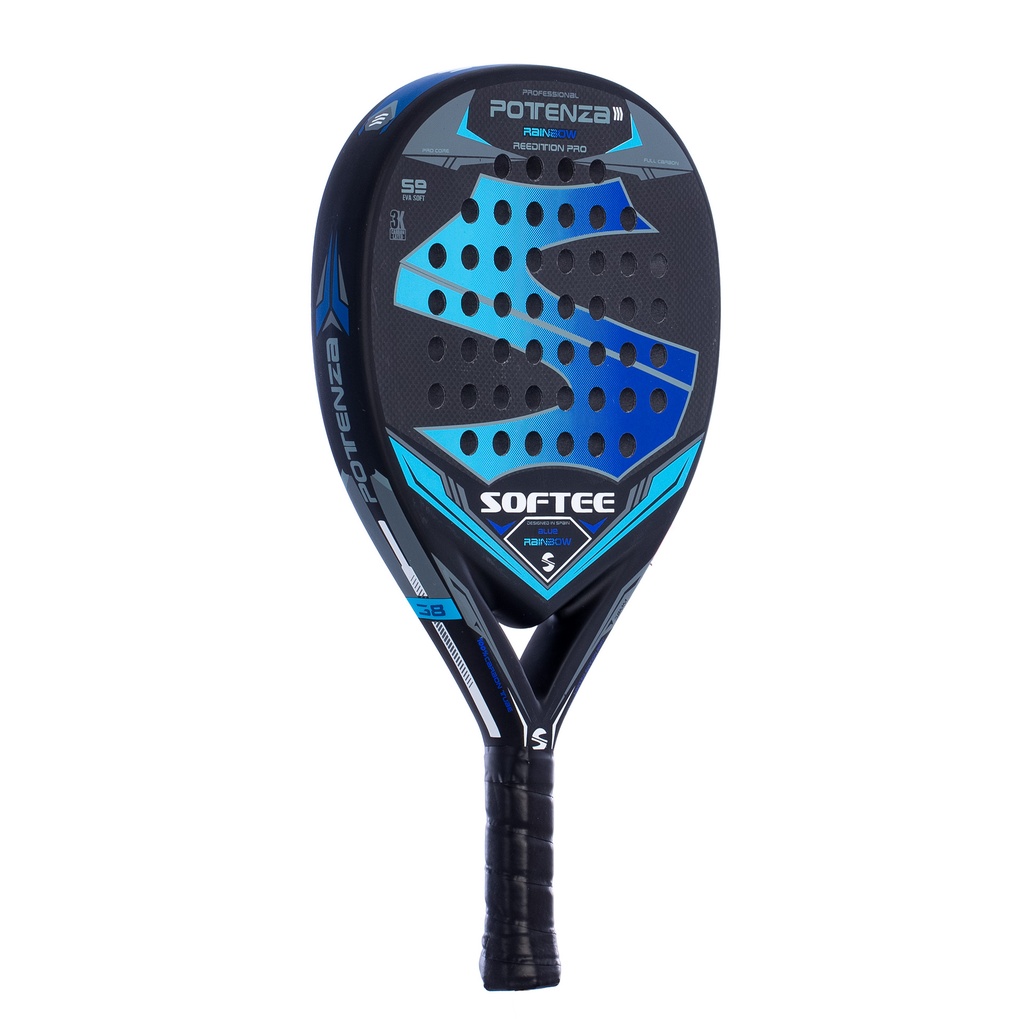 PALA PADEL SOFTEE POTENZA RAINBOW BLUE