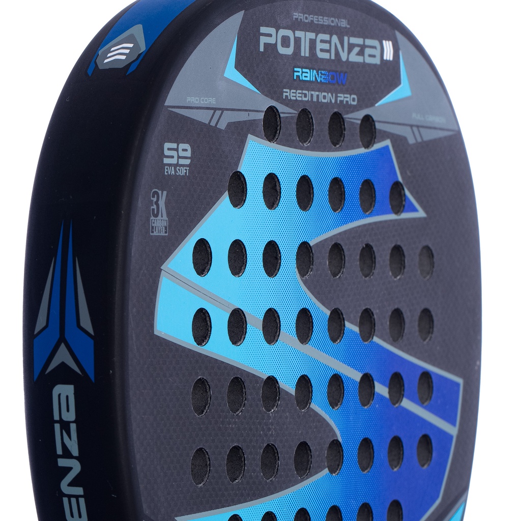 PALA PADEL SOFTEE POTENZA RAINBOW BLUE