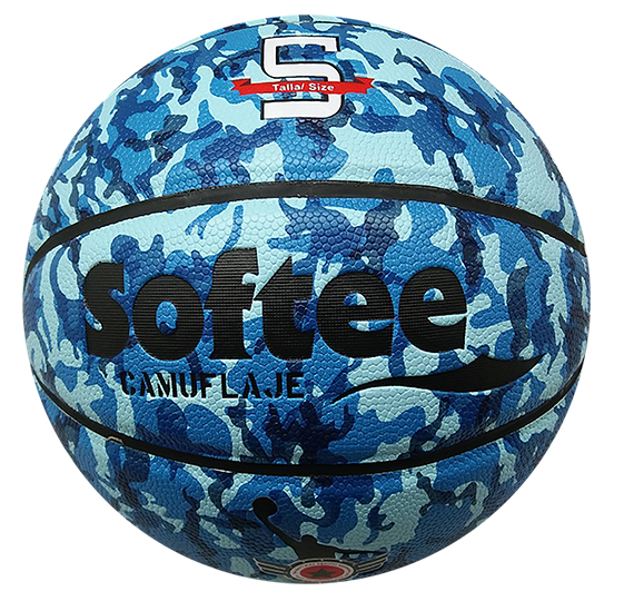 BALÓN BALONCESTO CUERO SOFTEE CAMUFLAJE