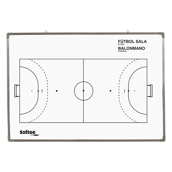 PIZARRA MAGNÉTICA CERCO DE ALUMINIO 60 X 90 CM FUTBOL SALA / BALONMANO