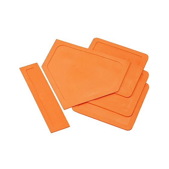 SET BASES CAUCHO BEISBOL -3 BASES Y 1 'HOME BASE'