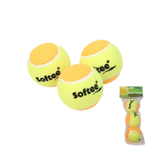 [0006412] BOLSA 3 PELOTAS SOFTEE DE MINITENIS