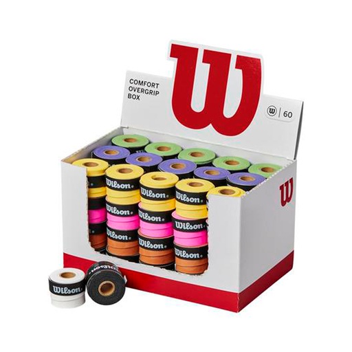 [0501255] CAJA 60 OVERGRIPS WILSON COLORES