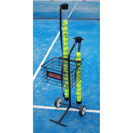 CARRO PORTAPELOTAS TENIS / PÁDEL 80 PELOTAS SOFTEE