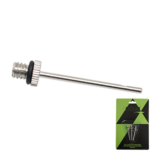 [0004094] SET 3 AGUJAS HINCHADO ESTRECHAS ANTI-RETORNO SOFTEE