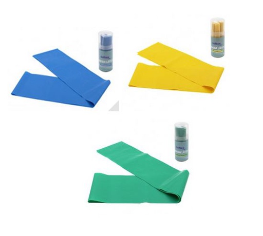 [0018170] SET TRES BANDAS DE LATEX EN TUBO MEDIDA 1,5MTS