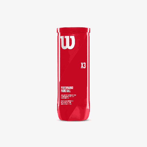 [0501369] BOTE 3 PELOTAS PÁDEL WILSON X3 BALL CAN